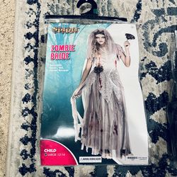 Girls Costume  Zombie Bride