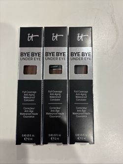 IT Cosmetics Bye Bye Under Eye Concealer – Lot of 3
