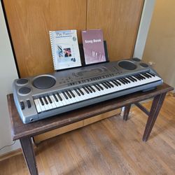 CASIO WK-1630 workstation Keyboard 76 Key Electric Piano
