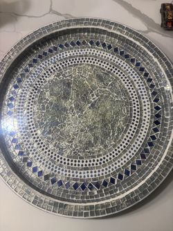 Big crystal plate
