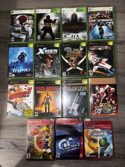 Xbox xbox360 and PlayStation sealed games