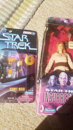 STAR TREK ACTION FIGURES.