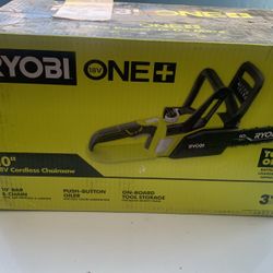 Ryobi 10” 18v Cordless Chainsaw 