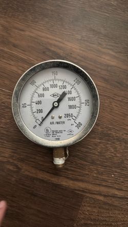 Pressure Gauge for Fire Protection