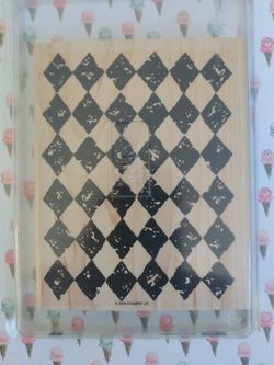 Stampin' Up! Rubber stamp, Print Pattern