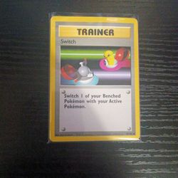 Pokemon Trainer Switch 95/102 Base Set