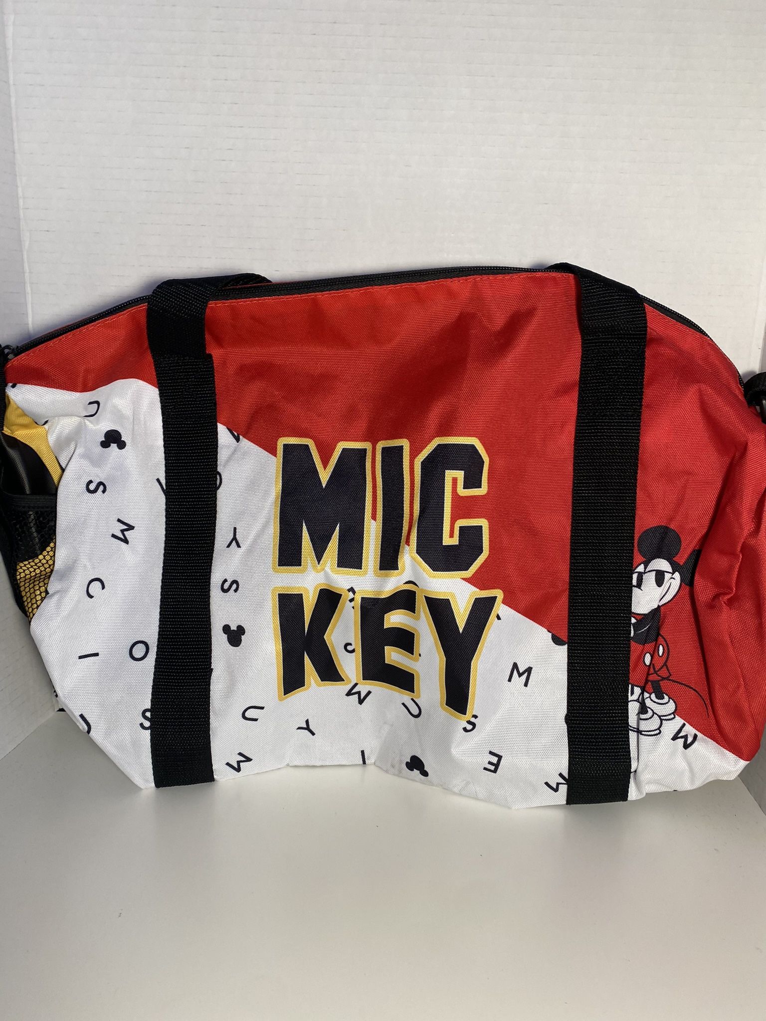 Mickey Mouse Travel Bag Mickey Duffel Bag Disney Duffel 