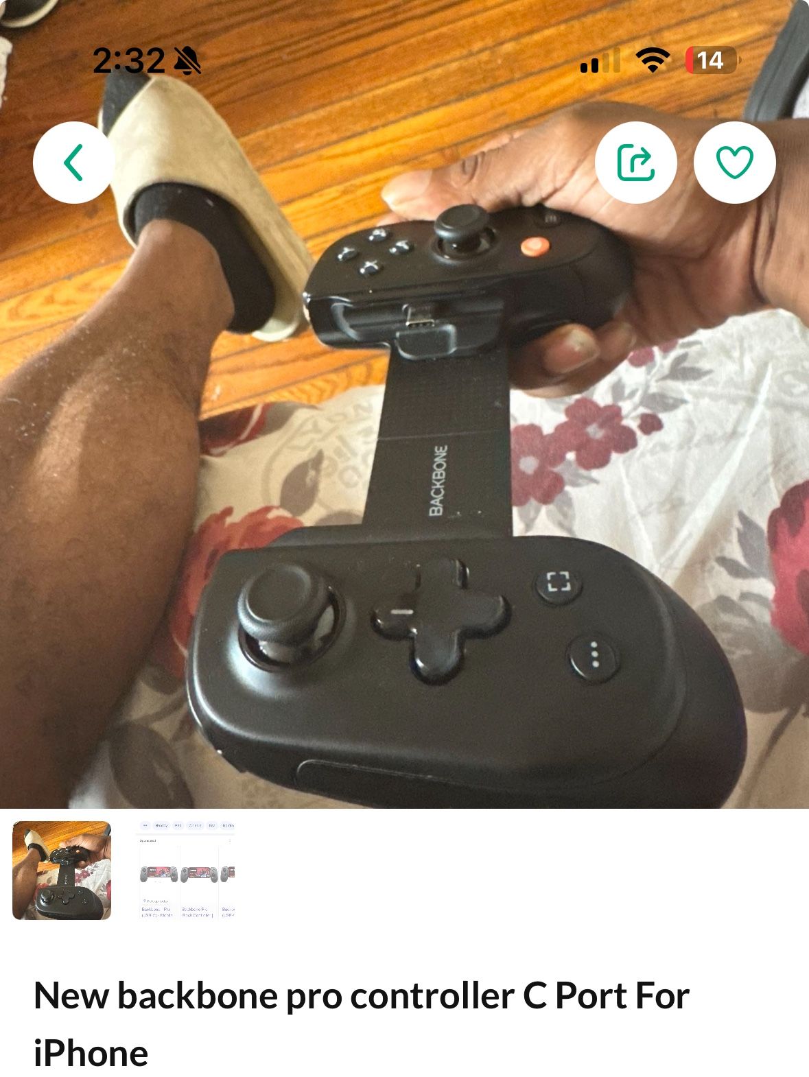 Backbone One Pro for iPhone - Mobile Game Controller - Bronx Pickup
