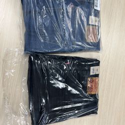 Two (2) Levi’s 550 Jeans (Blue And Black).