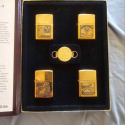 WWII Remembrance zippo set