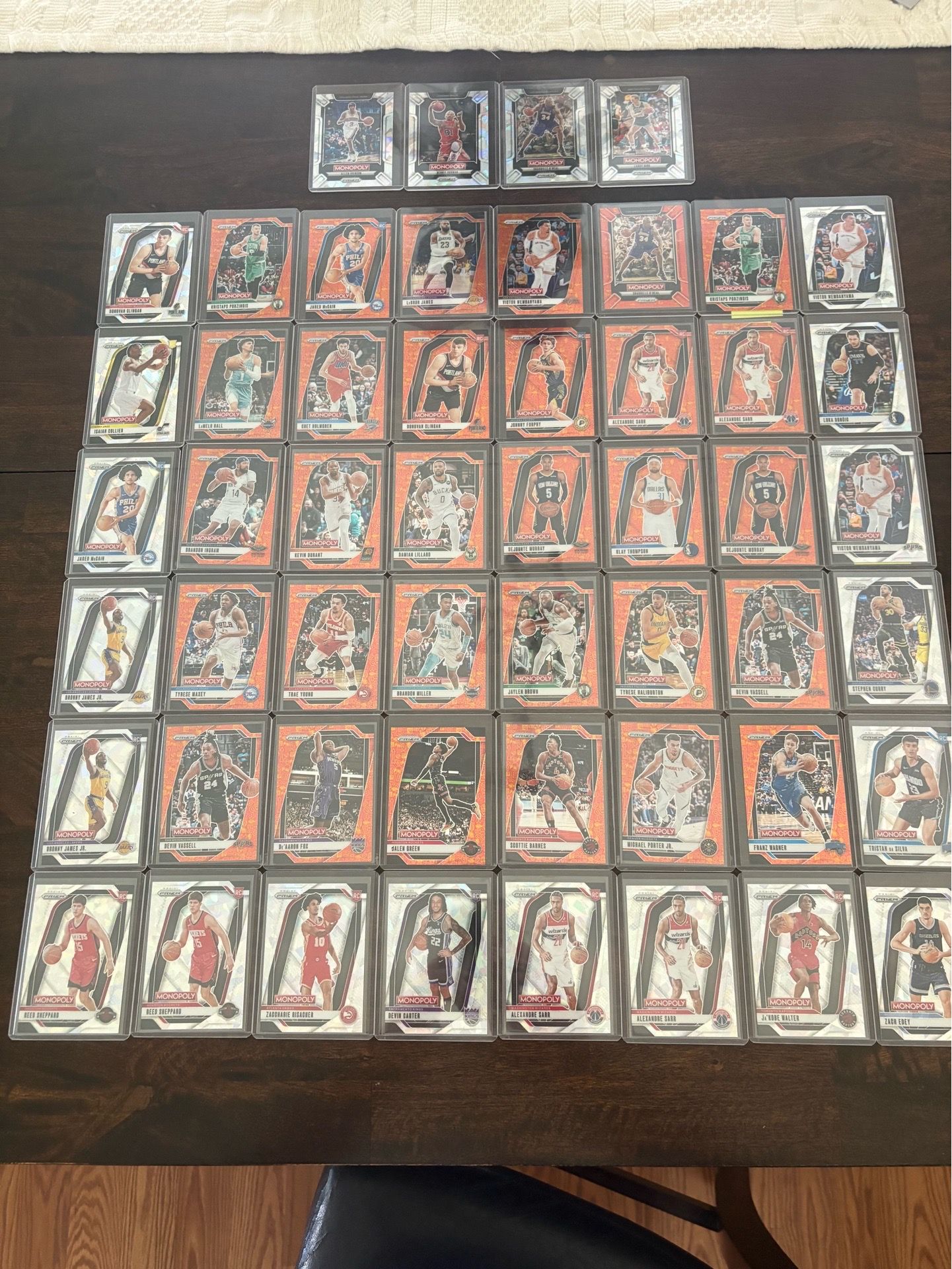 2024-2025 Panini Prizm basketball Monopoly series