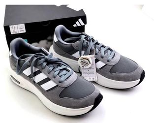 Adidas Cloudfoam Cuxxion-80S (Wide) Men's Shoes Grey Four/White kj4265.   Size 12 US
