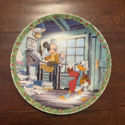 Mickey’s Christmas Carol “Bah Humbug!” Plate