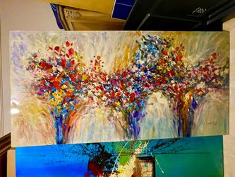 Abstract Painting 36x72