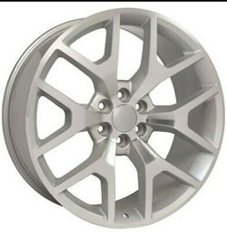 26x10 F6683 G04 Silver Wheels – Premium Custom Truck Style
