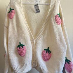 Strawberry Cardigan 