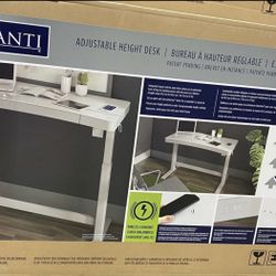 Tresanti adjustable online height tech desk
