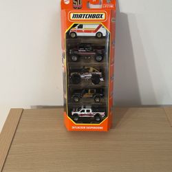 Hot Wheels Matchbox Skyjacker Suspensions 5 Pack 