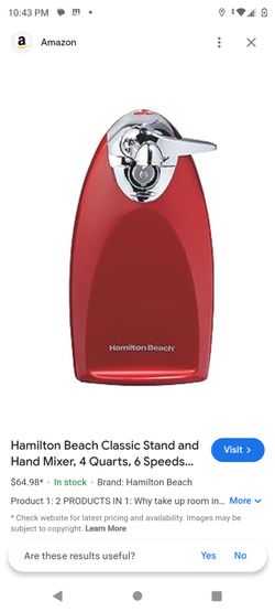 New Hamilton Can Opener