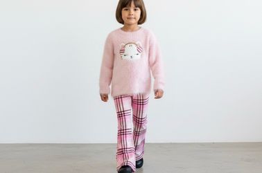 NEW b t ween Sweater Pants set Girl’s 4T Pink Long Sleeve NWT