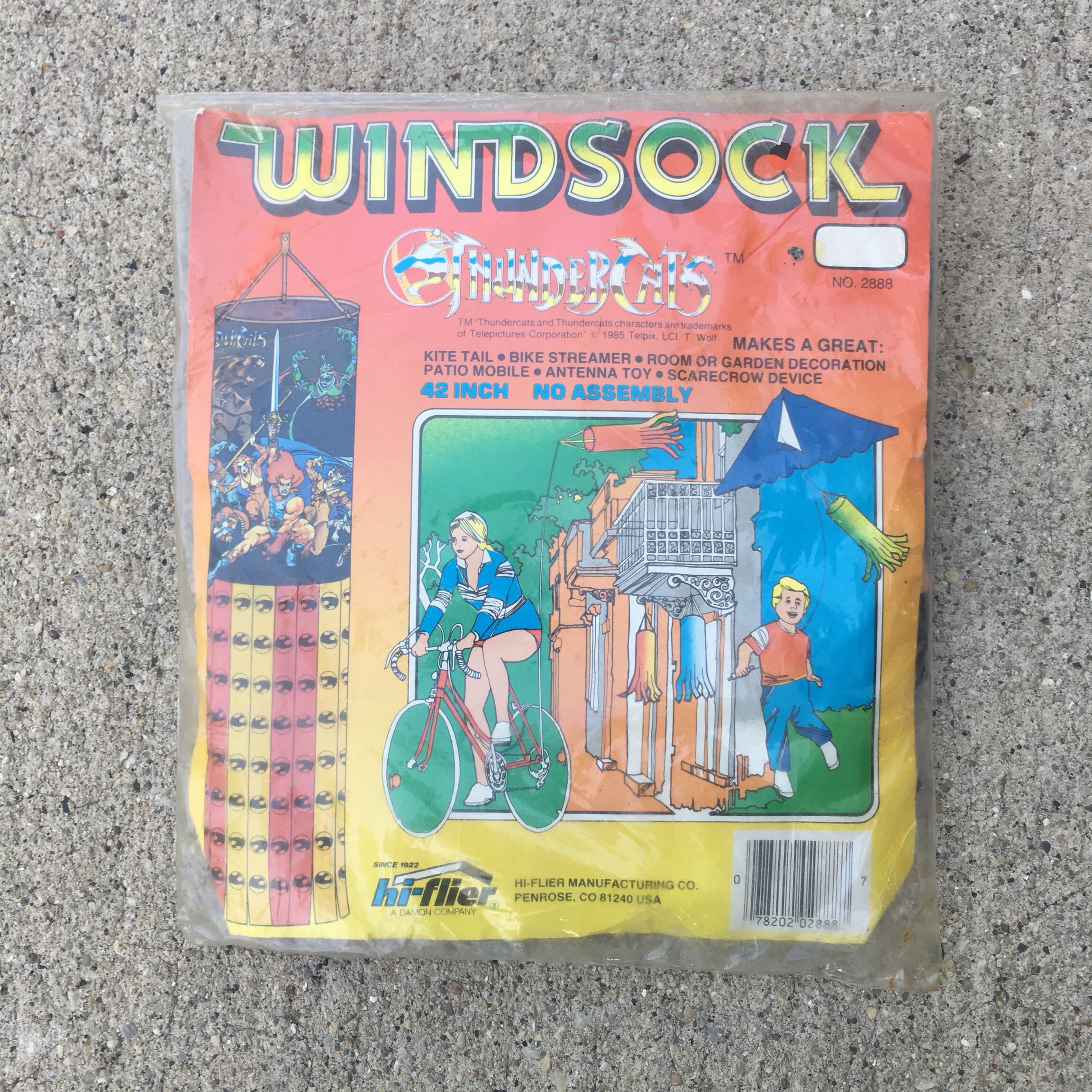 1985 Thundercats Windsock