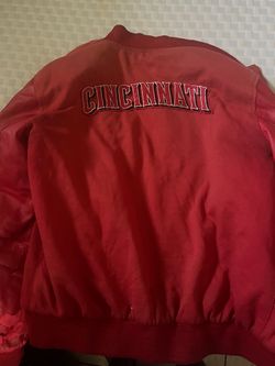 Reds bomber coat MLB