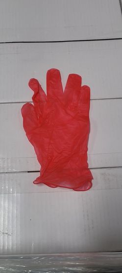Sale 🚨 Red Vinyl Gloves Powder-Free / 10 Boxes / 1000 Gloves Limited Quantity 