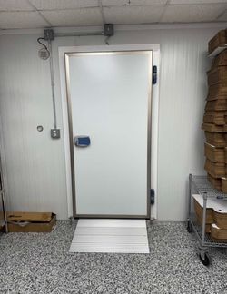 New Walk-In Cooler Swing Door