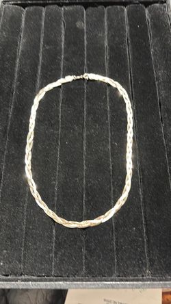 Sterling silver necklace