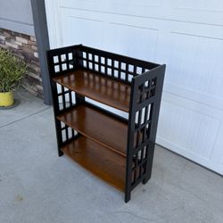 Pier 1 Imports Three Tier Collapsible Bookshelf