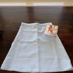 NWT Storybook Heirlooms Light Blue Dress Skirt Size 12