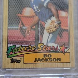 1987 Bo Jackson Baseball Card