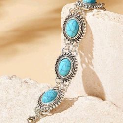 Turquoise Beaded Bracelet For Women