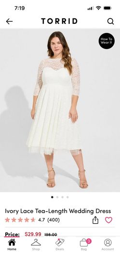 Size 26 Torrid Wedding dress
