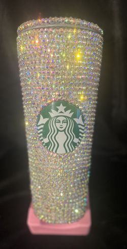 Bedazzled cup, Starbucks cup, Cup, Tumbler