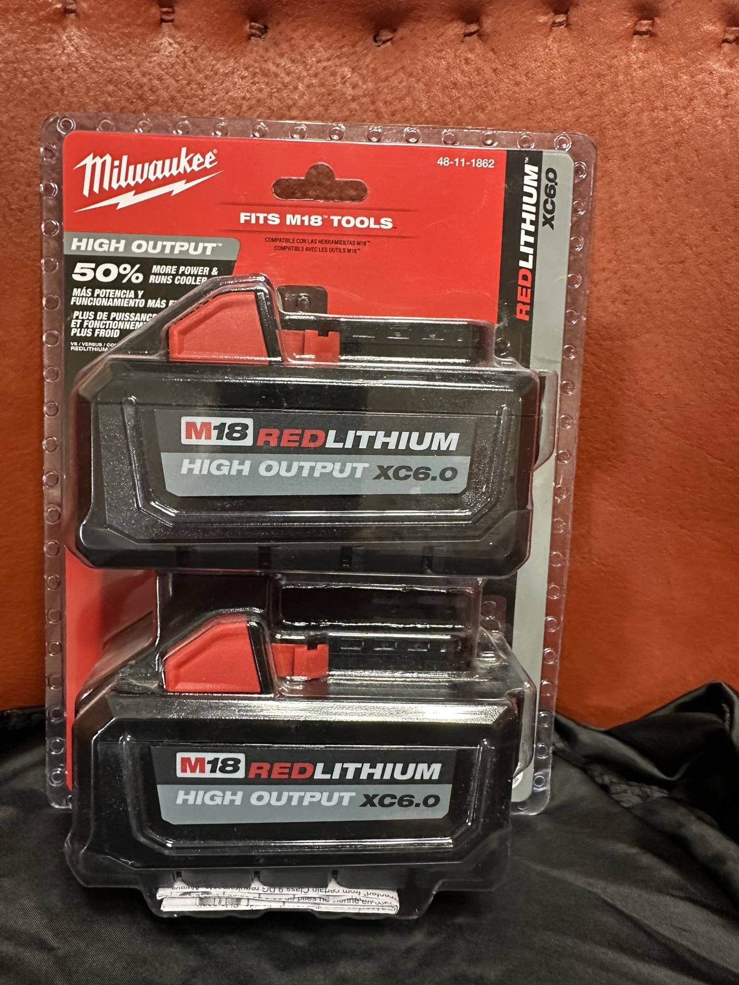 M18 Battery 6amp Milwaukee