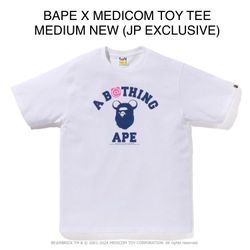Bape MEDICOM Tee New Medium 