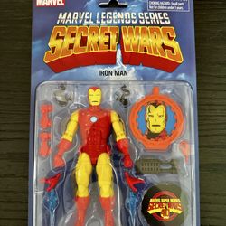 Secret Wars Marvel Legends Iron Man Action Figure