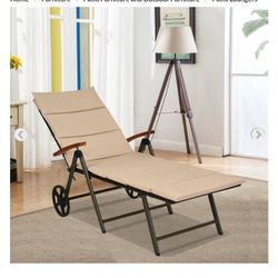 Long Chairs  With Cushion $60