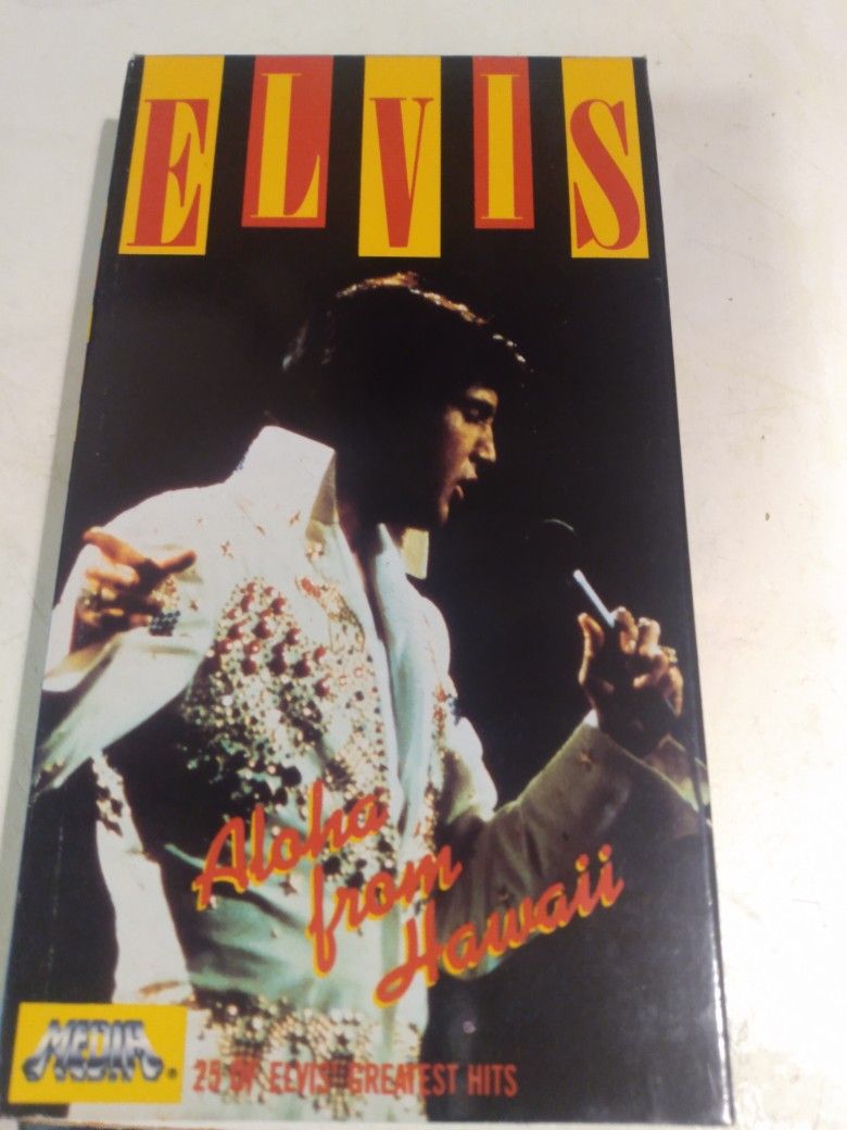 Vintage Aloha From Hawaii Elvis Presley VHS Tape