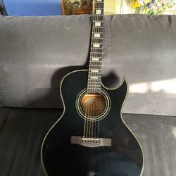 Samick Greg Bennett Design TMJ17CE Blackbird Cutaway Acoustic-Electric Guitar