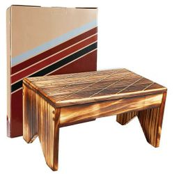 New Wooden Step Stool Eco,Very Study, Perfect Getting up to Bed, Easy Reach High Places in Kitchen, Bathroom, Closet, Sink. $35 Or Best Offer