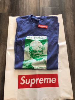 Supreme Hey Fuck Face Tee Size M