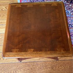 Mid Century Acclaim Square Lane End Table
