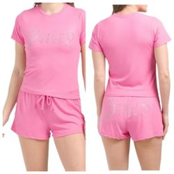 New women's pajamas set available in size medium and large from juicy couture still with tags