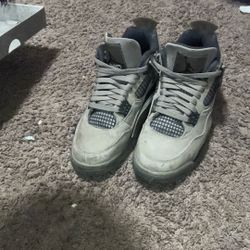 AIR JORDAN 4 Retro (cave stone/blackphantom)
