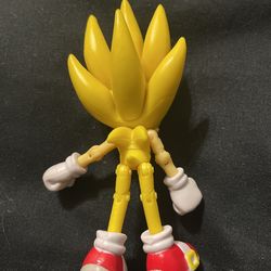 Sonic The Hedgehog Super Sonic 3 Action Figure Sega Jazwares