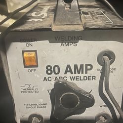 80 Amp Schumacher Arc Stick Welder 