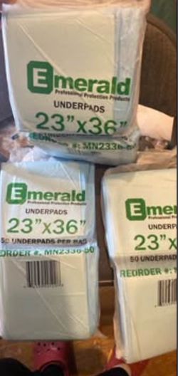 Emerald Underpads 23x36 – 3 Packs