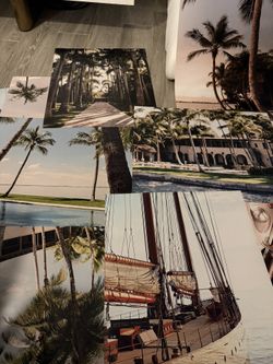 Beautiful 16x20 Island Beach/ Sailing Photography Taken For Tommy Bahama